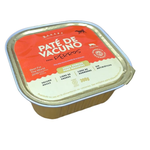 Paté de vacuno para perros en lata