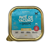 Paté de vacuno para Gatos